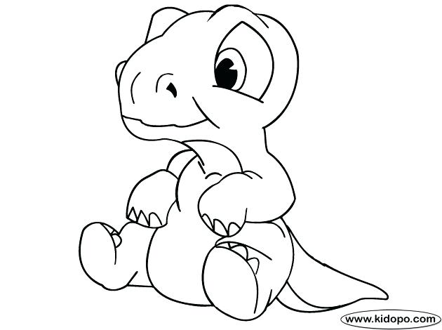630x470 Dinosaur Coloring Pages Best Cartoon Dinosaur Coloring Pages