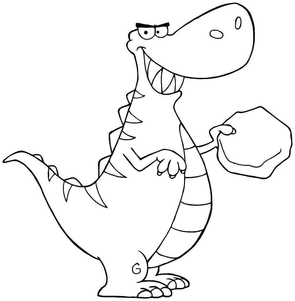 952x971 Cartoon Dinosaur Coloring Pages Coloring Page For Kids Kids Coloring