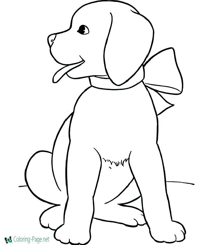 670x820 Dog Coloring Page Dog Coloring Pages Cute Cartoon Dog Coloring