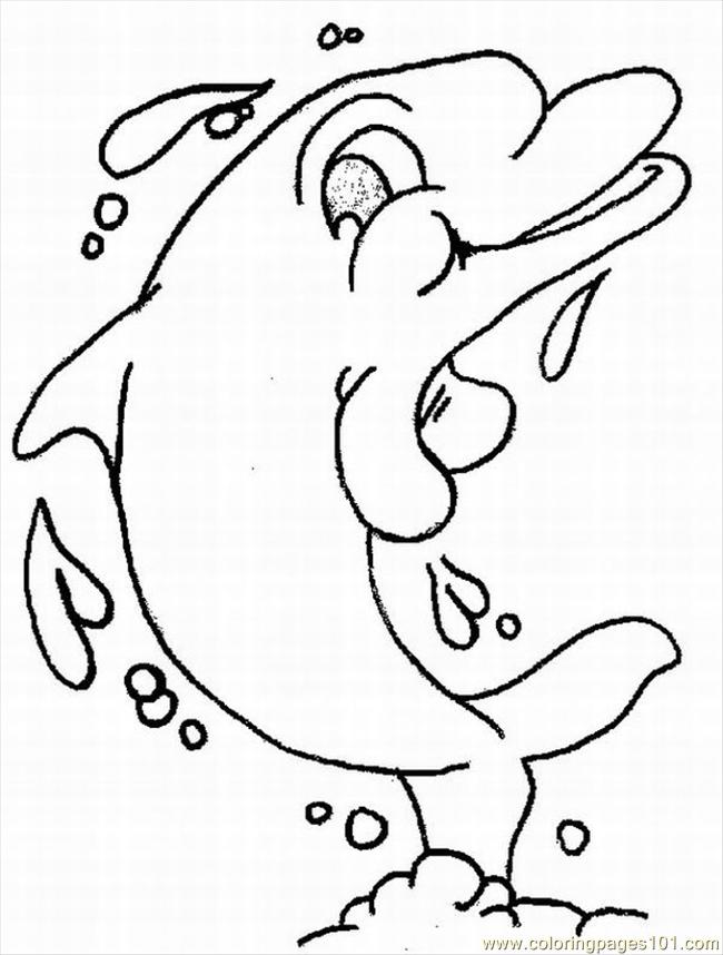 650x858 Dolphins Coloring Pages Lrg Coloring Page