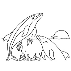 230x230 Top Free Printable Dolphin Coloring Pages Online