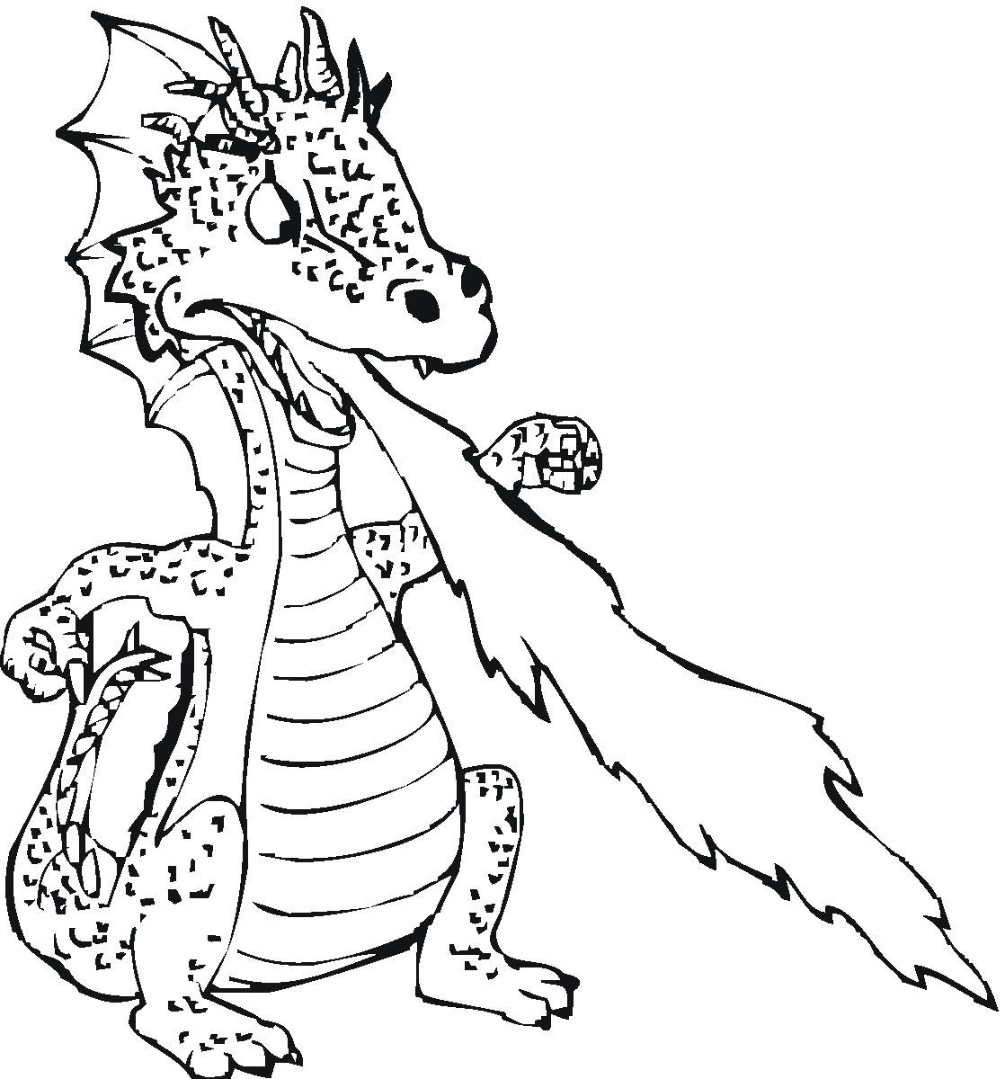 1118x1200 Unique Wonderful Dragon Coloring Pages Cool Colorings Unknown