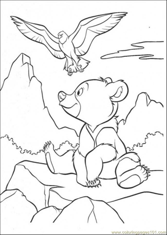 650x912 Bear And Eagle Coloring Page Coloring Page