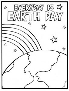 228x300 Free Earth Day Coloring Pages
