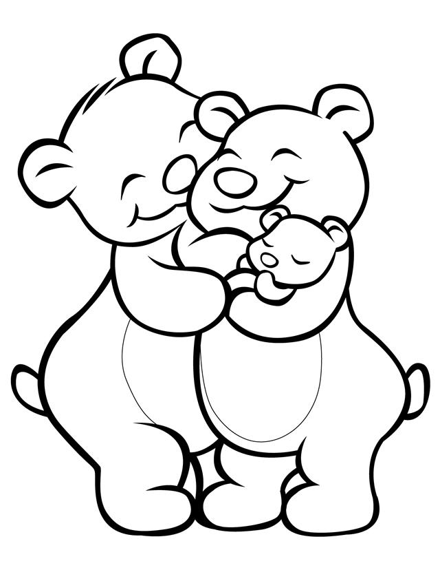 640x828 Free Printable Coloring Pages, Bears And Printable Coloring Pages