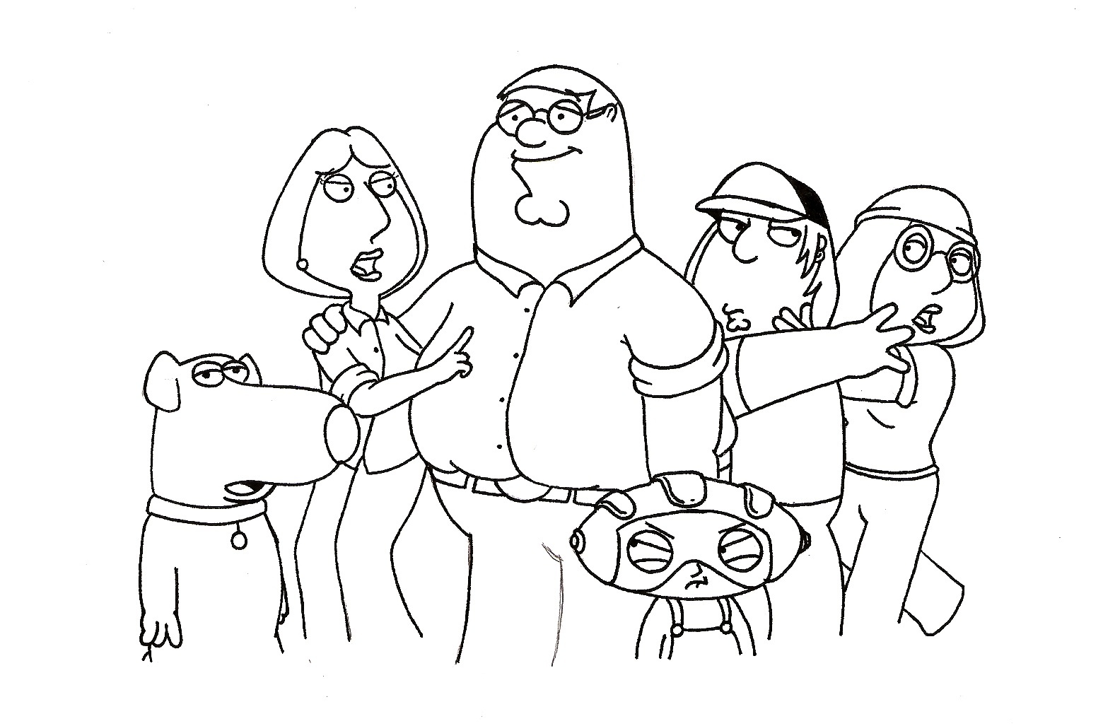 1560x1027 Unique Family Guy Coloring Pages Free Coloring Pages For Children