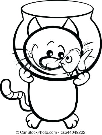 356x470 Cartoon Fish Coloring Pages Cartoon Fish Coloring Pages Cat