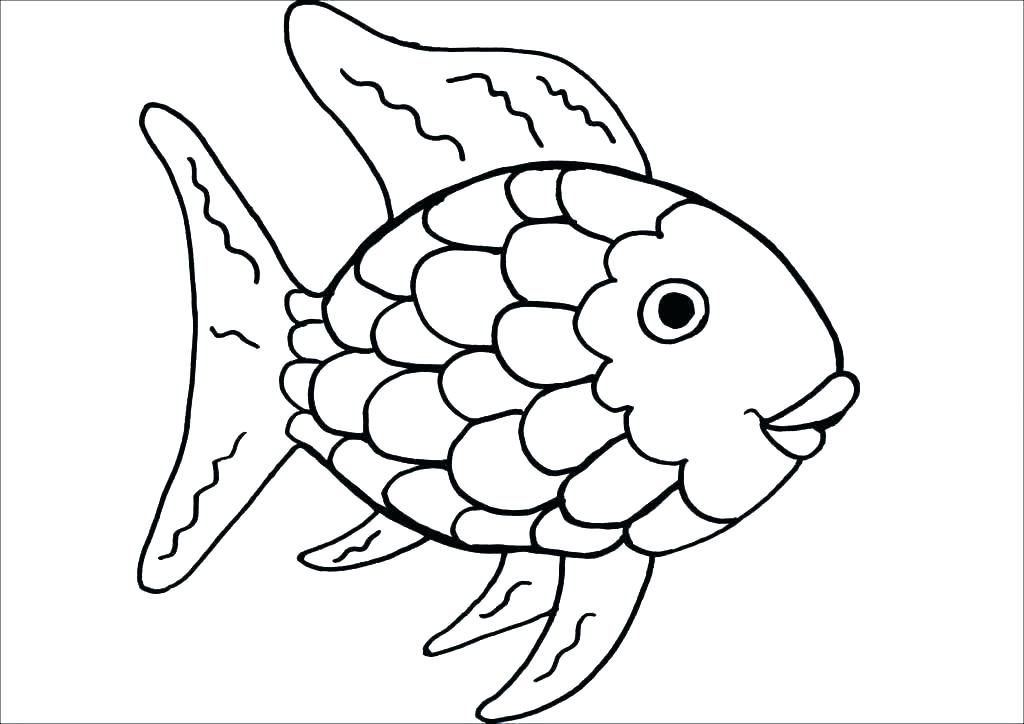 1024x724 Slippery Fish Fish Coloring Sheet Cartoon Fish Coloring Slippery