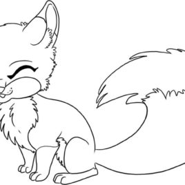 268x268 Baby Fox Coloring Pages Cartoon Fox Coloring Pages And Pictures