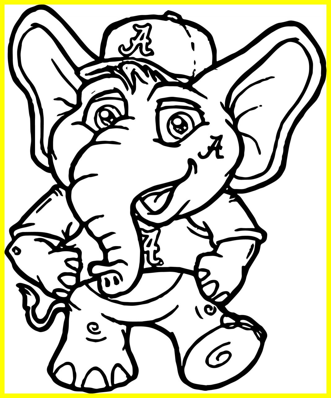 1069x1286 Best Amphibian Cartoon Frog Coloring Page Alabama Football And Pic