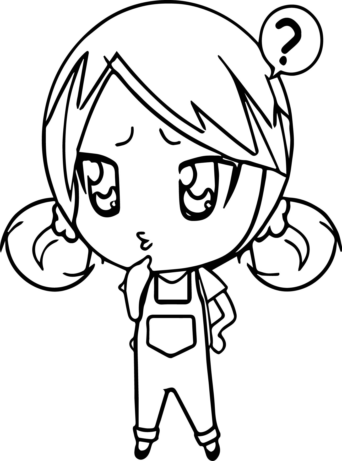 1431x1928 Anime Chibi Girl Coloring Page Wecoloringpage