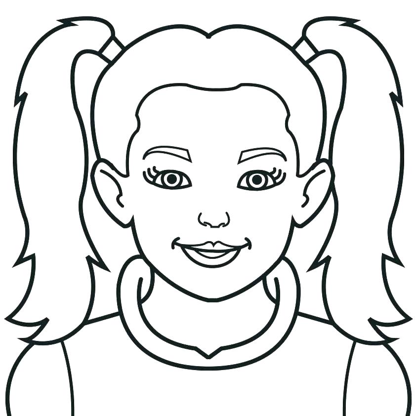 842x842 Coloring Pages Of Girls