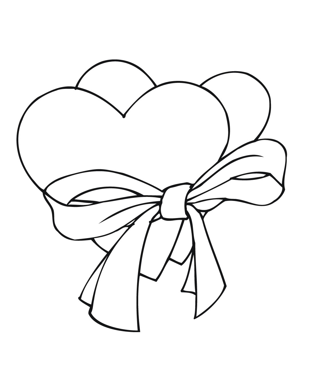 1080x1368 Free Printable Heart Coloring Pages For Kids