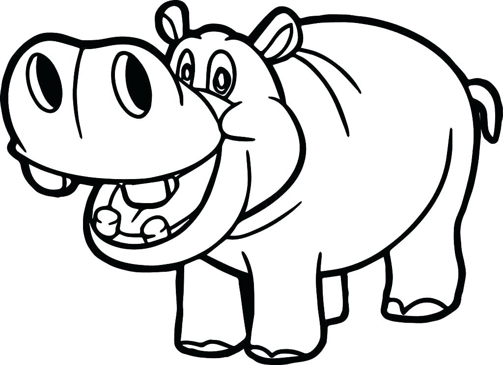 1024x744 Hippo Colouring Book Kids Coloring Hippo Coloring Pages Zoo