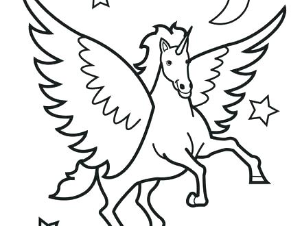 440x330 Horses Coloring Pages Printable Coloring Page Of A Cartoon Horse