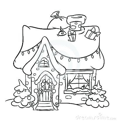 400x414 Grinch Christmas Coloring Pages Snow House Coloring Pages