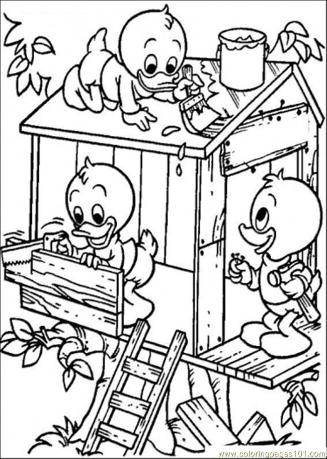 650x912 Ng A Tree House Coloring Page Coloring Page