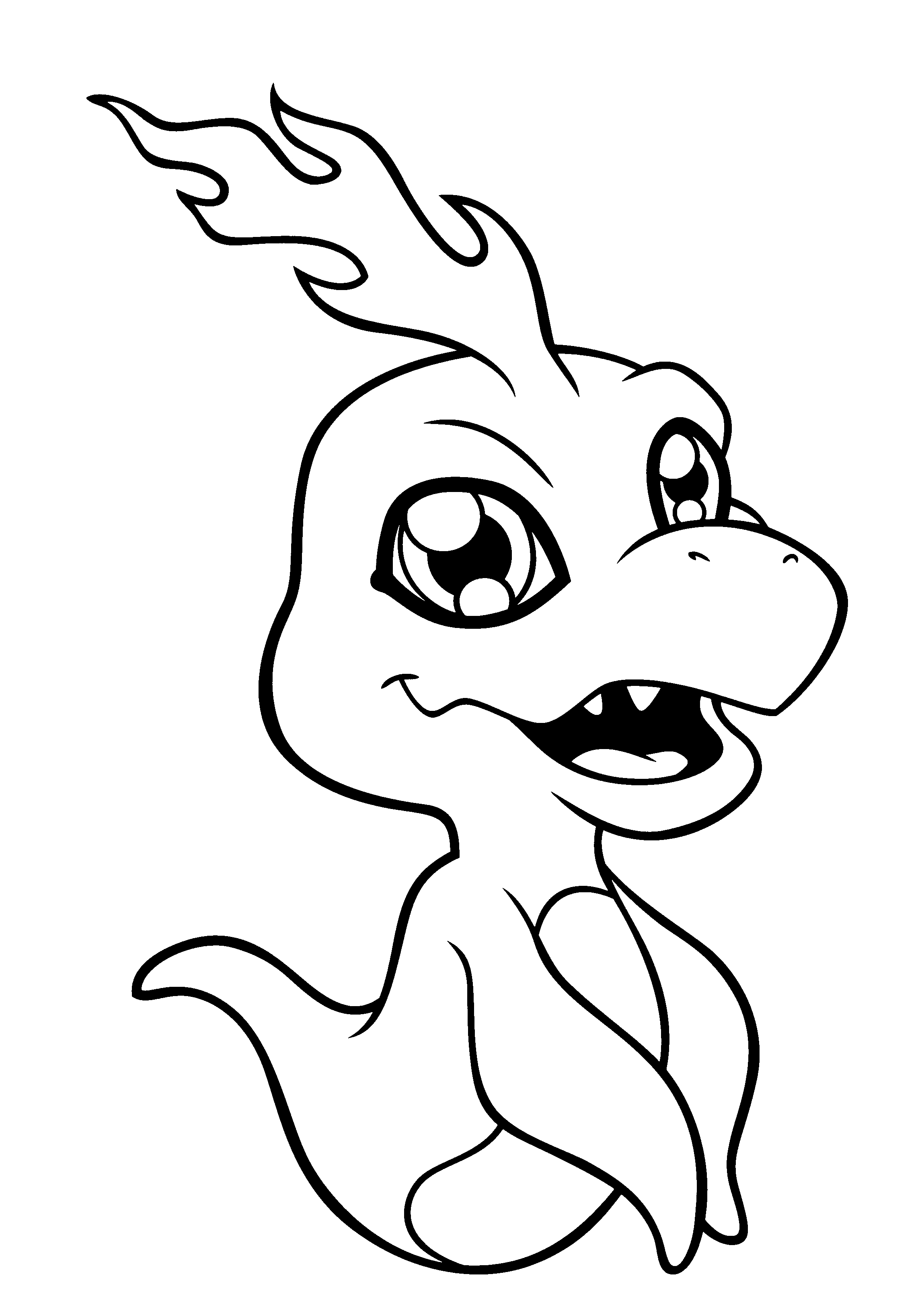 2298x3234 Lizard Monster Coloring Pages Page Ugly Monsters Cartoons Adult