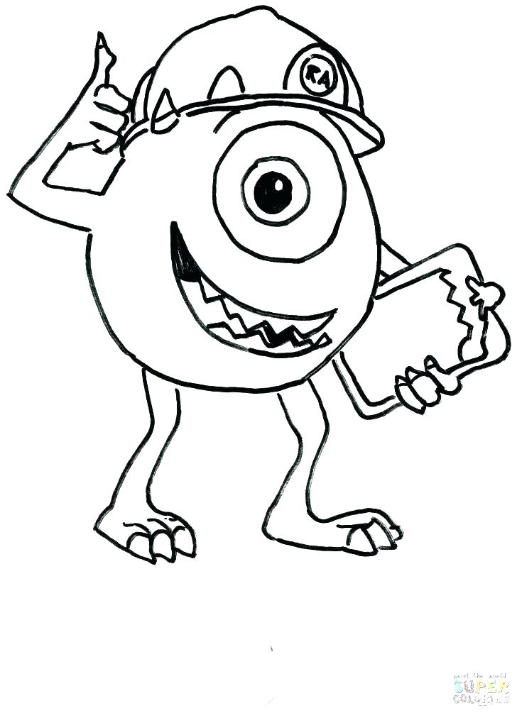 728x1005 Moshi Monsters Coloring Pages Monsters Inc Coloring Boo Monsters