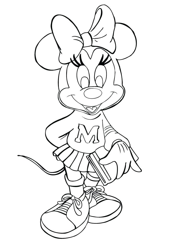 728x1030 Free Printable Cartoon Mouse Colouring Pages Free Printable Minnie