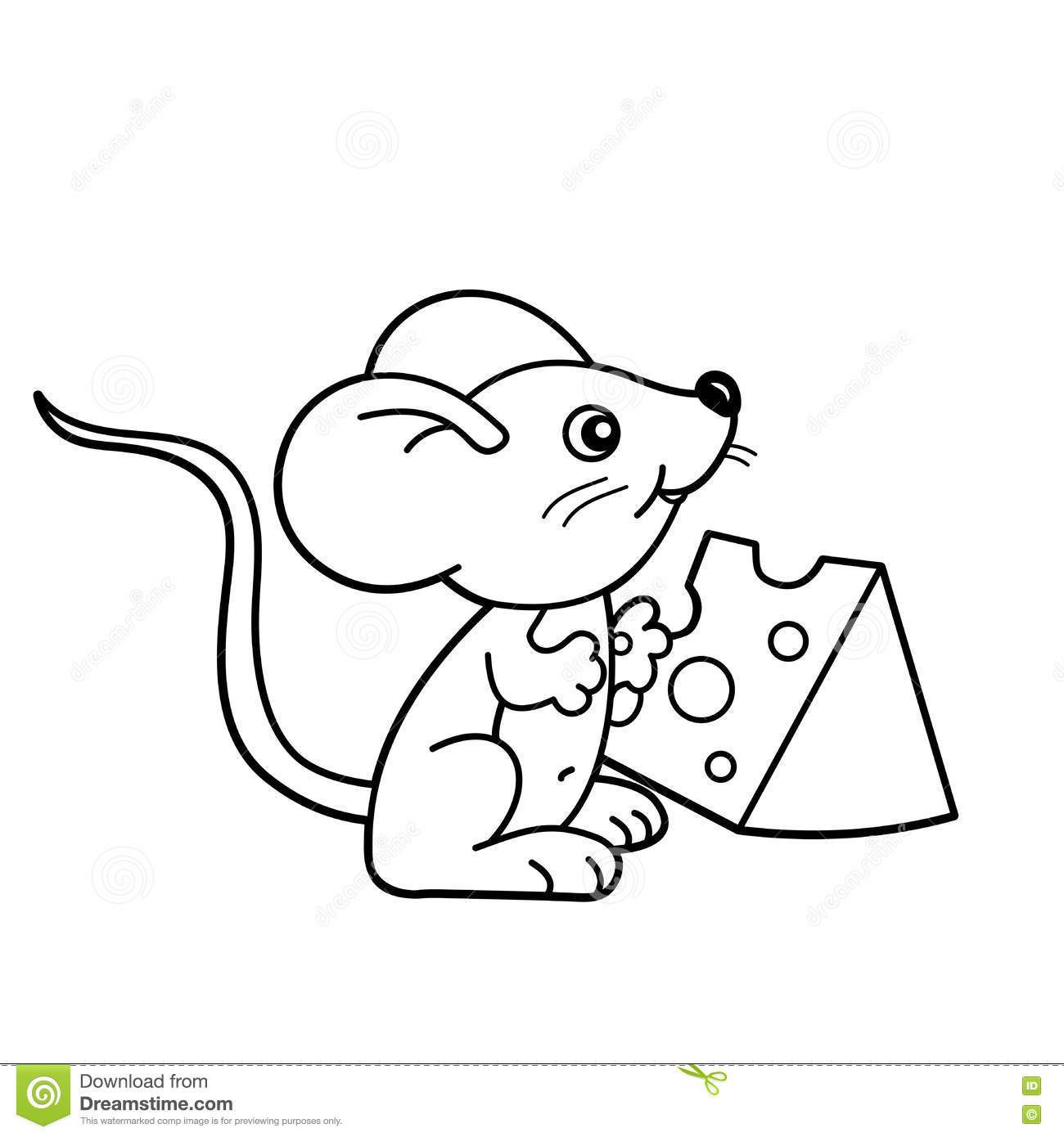 1300x1390 Inspiring Coloring Page Outline Of Cartoon Little Mouse