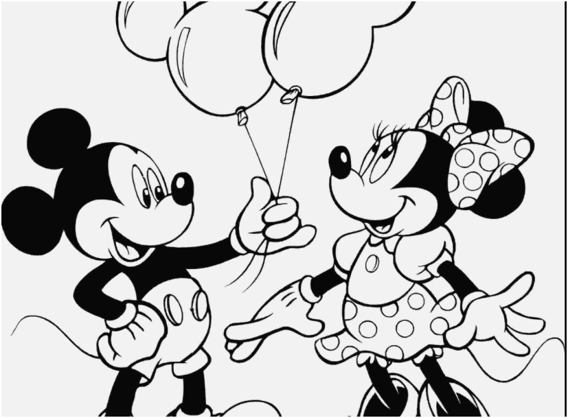 827x609 Minnie Mouse Coloring Pages View Baby Mickey Mouse Coloring Pages
