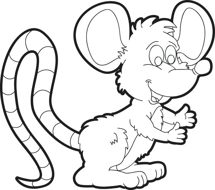 700x620 Mouse Coloring Page Printable Cartoon Mouse Coloring Page For Kids