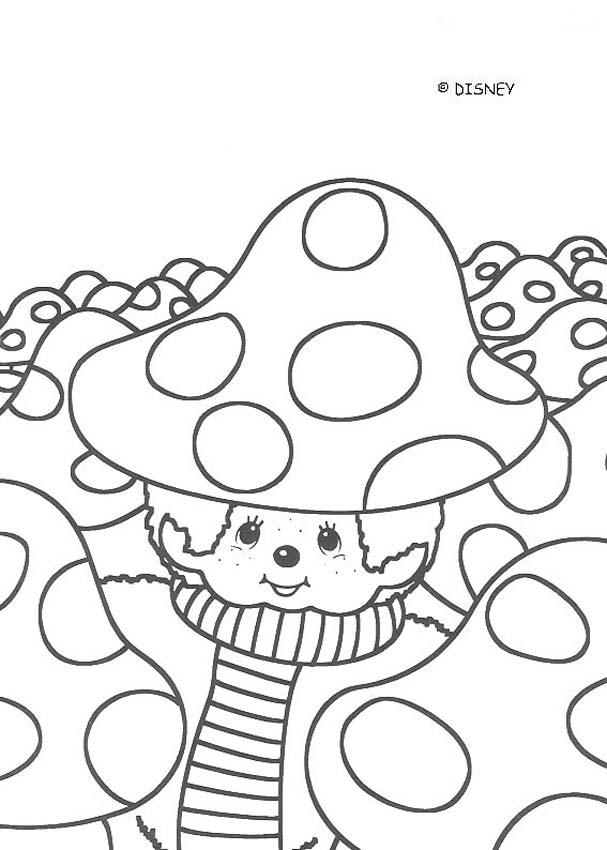 607x850 Monchhichi Coloring Pages