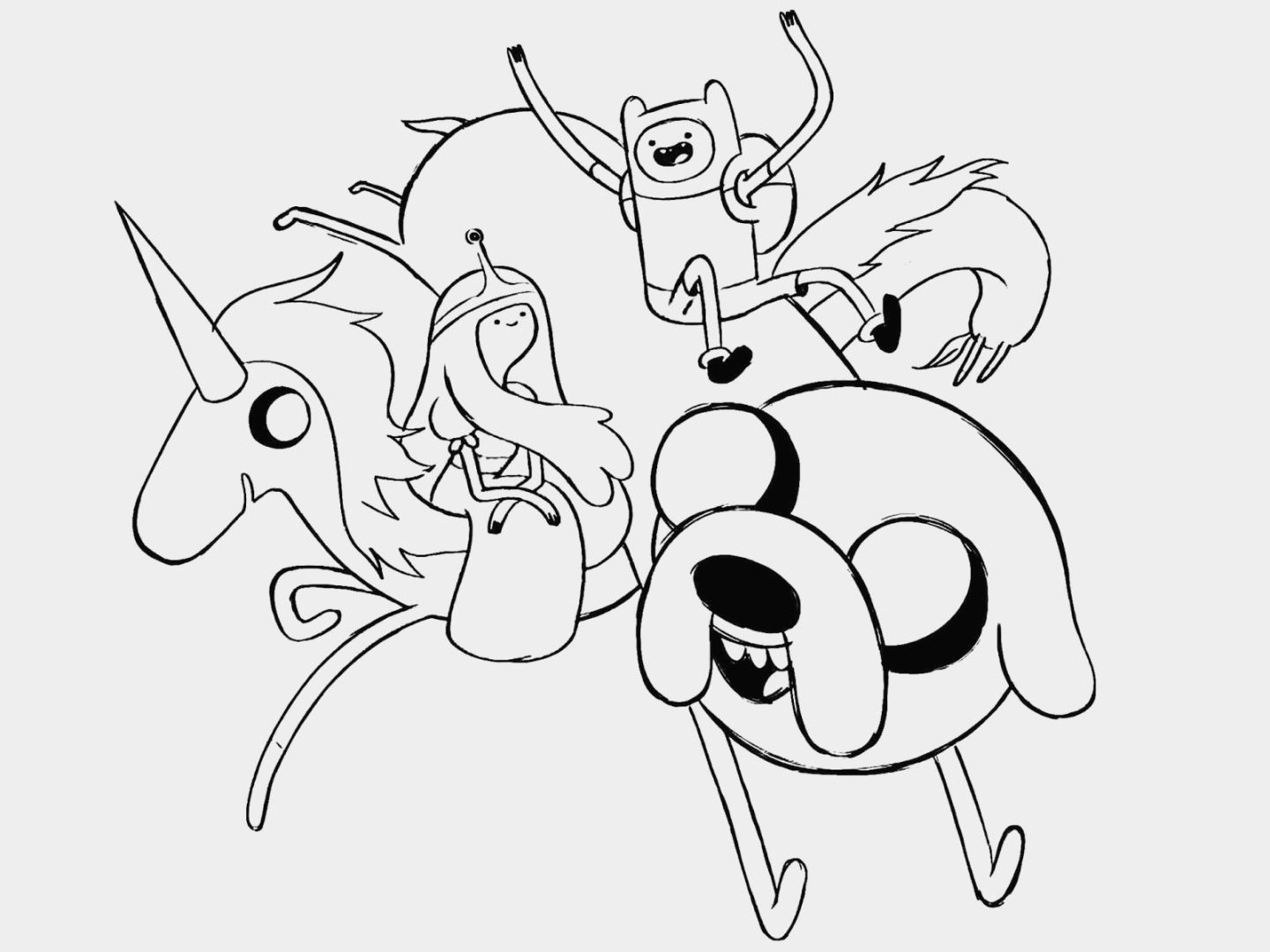1440x1080 Free Online Cartoon Network Coloring Pages In With Printable