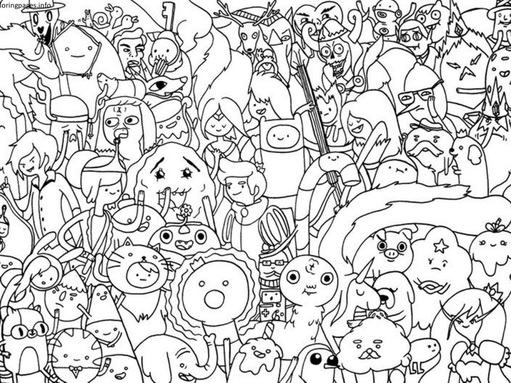 1024x768 Cartoon Network Animated Coloring Pages Funny Free Cartoons Online
