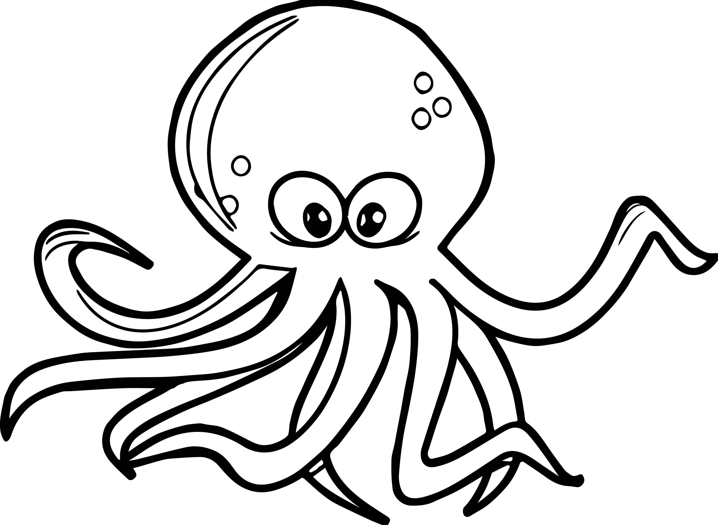 2520x1844 New Octopus Page To Color Gallery Printable Coloring Sheet