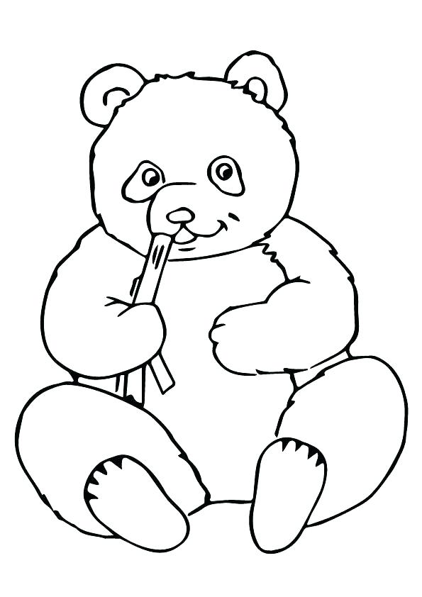 595x842 Cartoon Panda Coloring Pages Excellent Panda Coloring Page