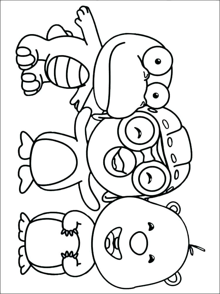 750x1000 Cartoon Penguin Coloring Pages