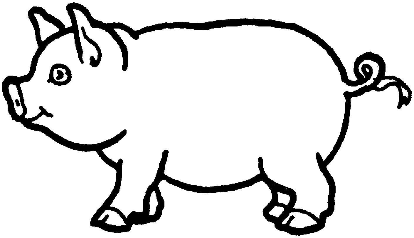 1410x809 New Cartoon Pig Coloring Pages Gallery Printable Sheet