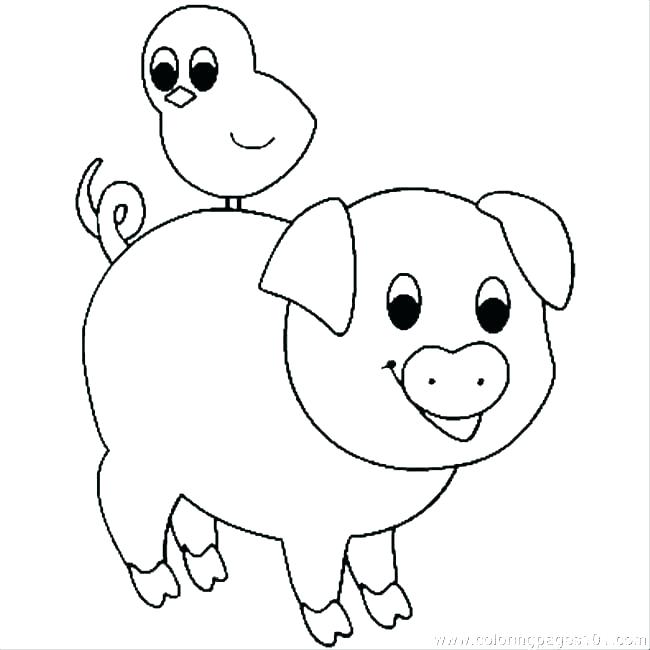650x650 Coloring Book Pig Plus Pig Coloring Sheets Free Printable Baby