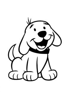 236x309 Cartoon Puppy Coloring Page For Kids, Animal Coloring Pages