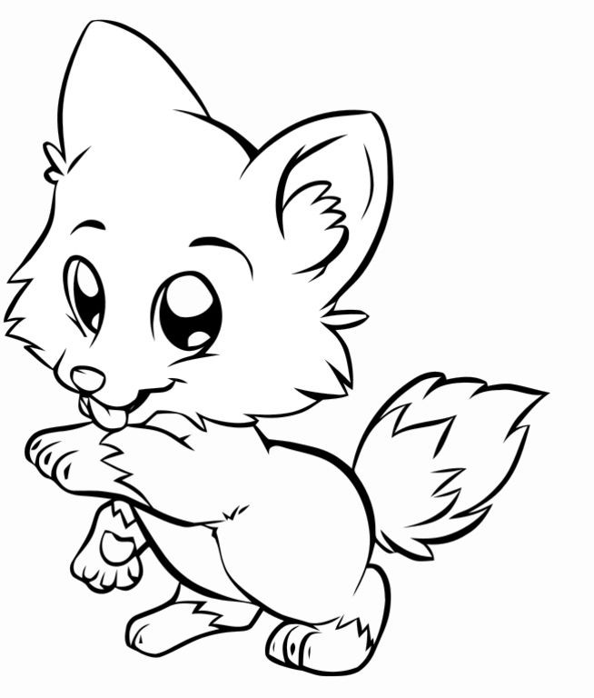 654x768 Cartoon Puppies Coloring Pages For Kids Printable World