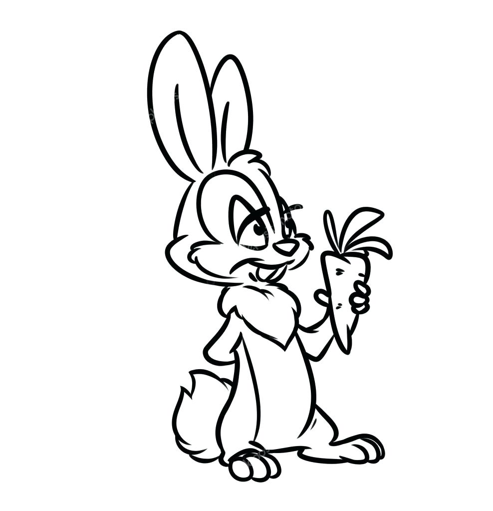 988x1023 Coloring Pages Rabbit Coloring Page Pages Cartoon Stock Photo