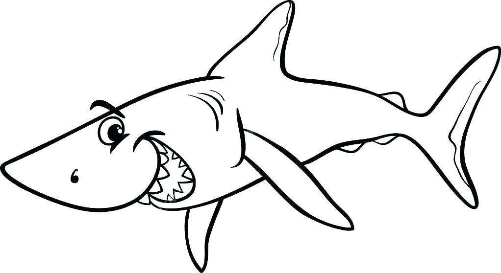 1022x558 Cartoon Shark Coloring Pages Cartoon Shark Coloring Pages Coloring