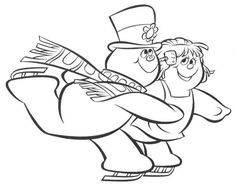 236x186 Frosty The Snowman Coloring Pages
