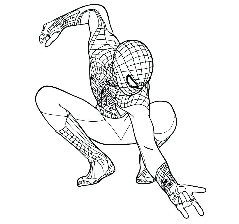 820x768 Spider Man Coloring Pages Cartoon Coloring Pages Able Cartoon