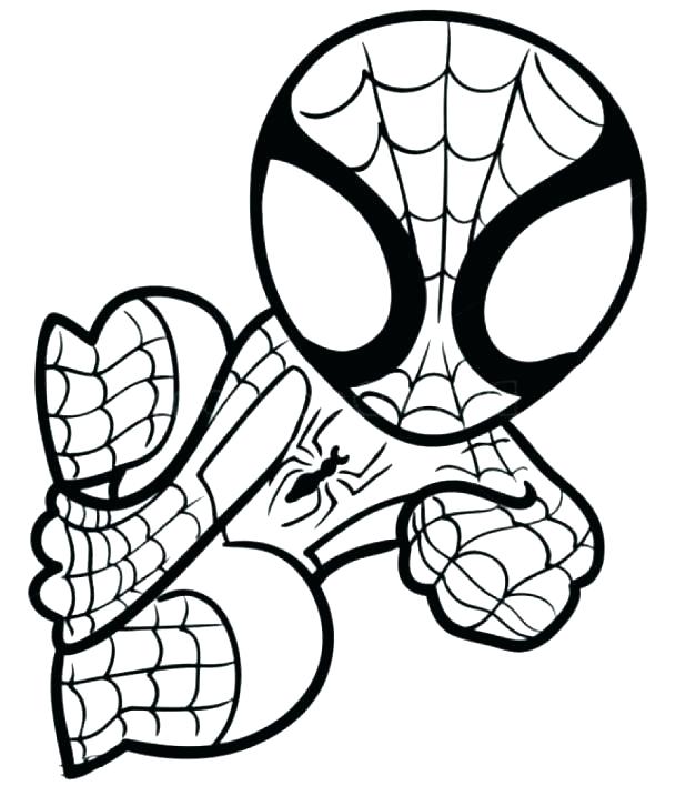 618x708 Spiderman Cartoon Coloring Pages Cartoon Coloring Coloring Pages