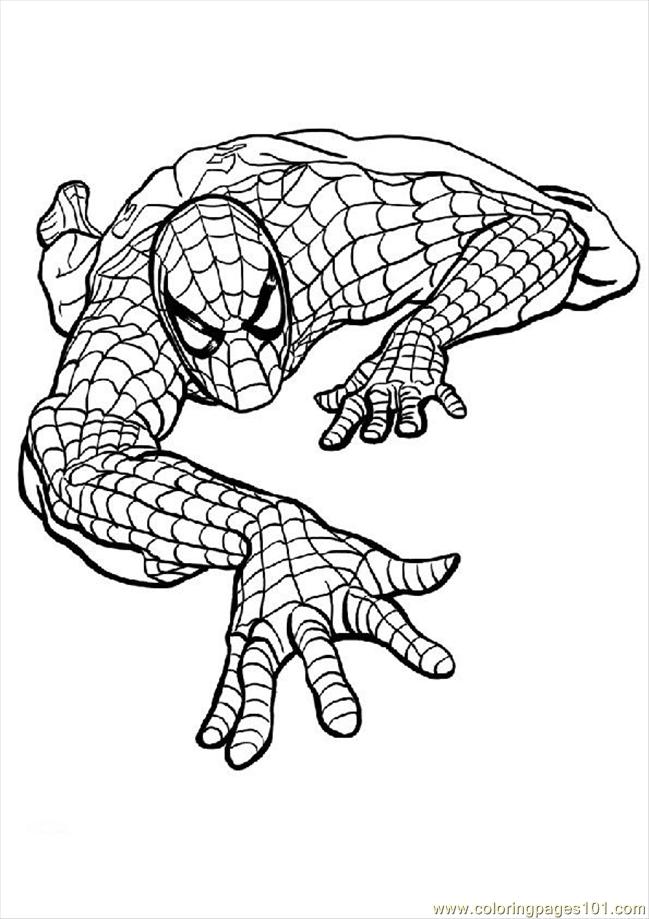 649x919 Spiderman Coloring Pages Coloring Page