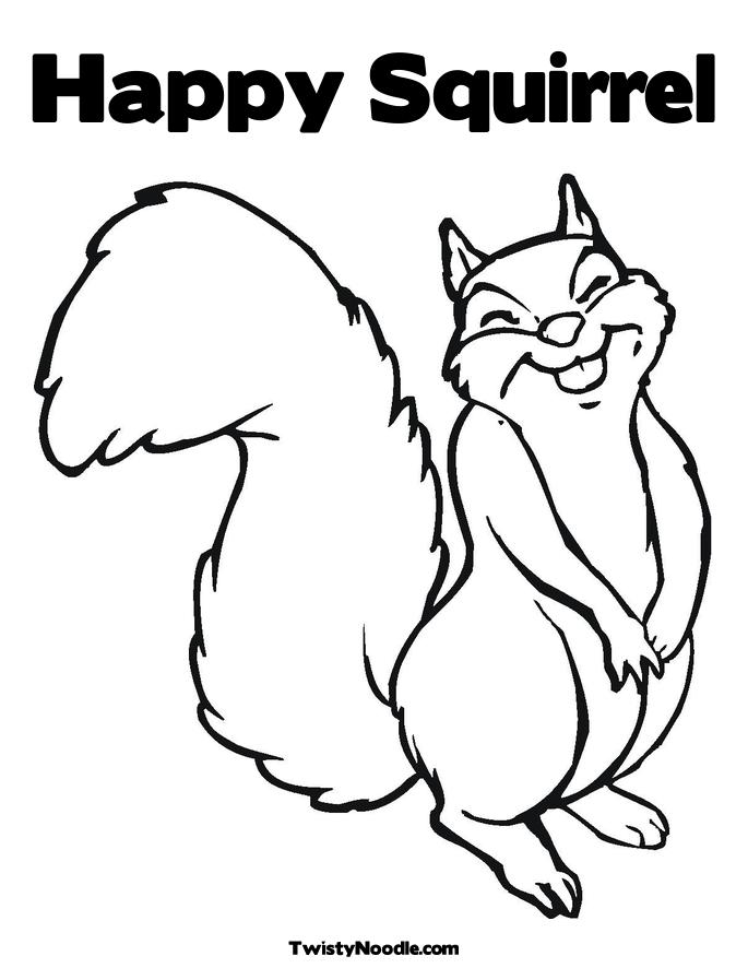 685x886 Squirrel Coloring Pages To Download And Print For Free