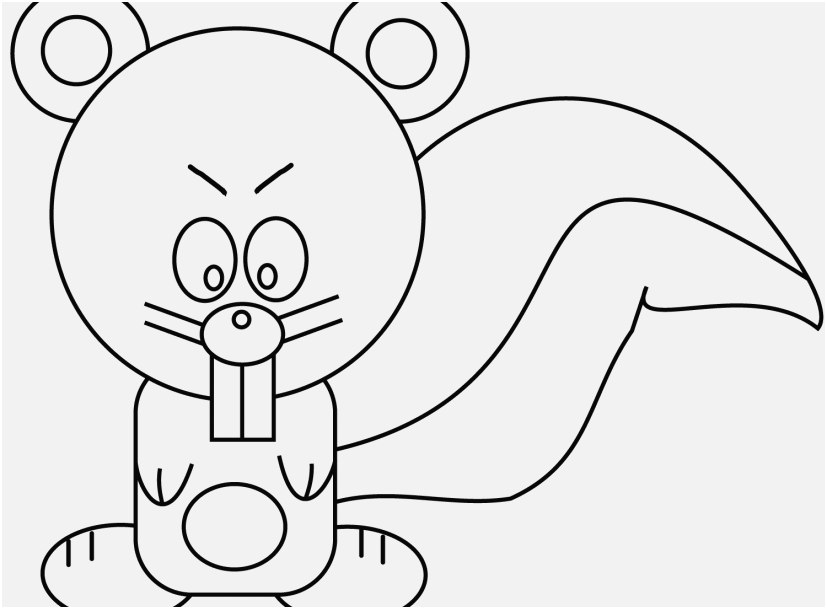 827x609 The Perfect Photo Squirrel Coloring Page Excellent
