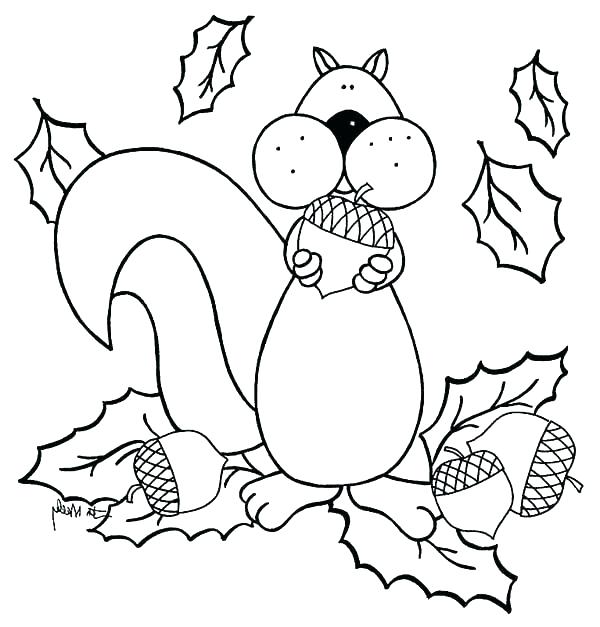 600x627 Coloring Pages Of Squirrels Coloring Page Of A Squirrel Cute