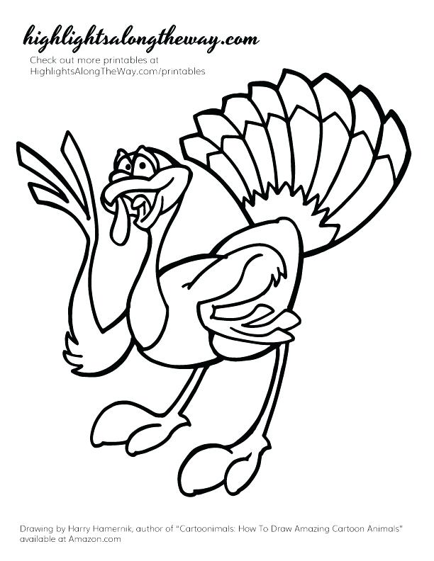 612x792 Thanksgiving Coloring Pages Printable Cartoon Turkeys Thanksgiving