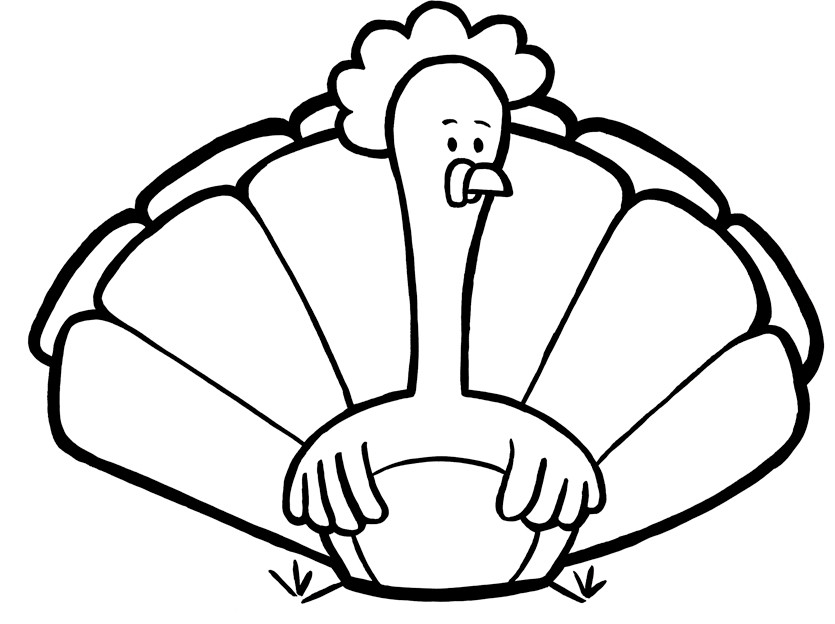 835x624 Luxury Turkey Coloring Pages Printable