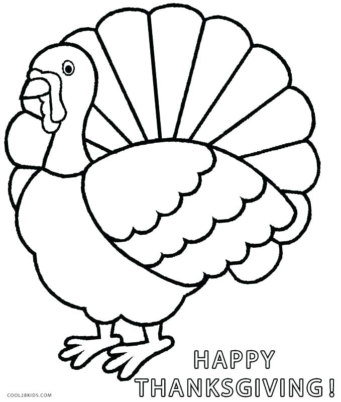 679x800 Turkey Pictures For Coloring Turkey Coloring Pages With Happy