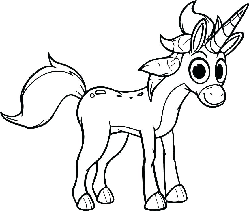 863x730 Cute Unicorn Coloring Pages In Addition To Free Coloring Pages
